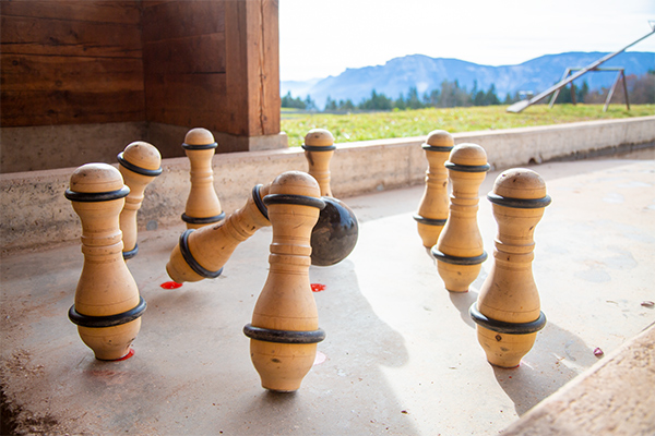 Pista da Bowling naturale - Albergo St. Ulrich